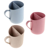 Maxbell Unbreakable Wheat Straw Cups Biodegradable for Water, Milk, Juice, Tea Blue - Aladdin Shoppers