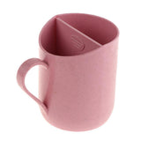 Maxbell Unbreakable Wheat Straw Cups Biodegradable for Water, Milk, Juice, Tea Pink - Aladdin Shoppers