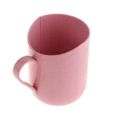 Maxbell Unbreakable Wheat Straw Cups Biodegradable for Water, Milk, Juice, Tea Pink - Aladdin Shoppers