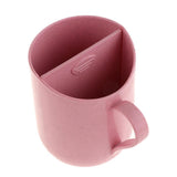 Maxbell Unbreakable Wheat Straw Cups Biodegradable for Water, Milk, Juice, Tea Pink - Aladdin Shoppers