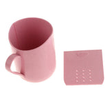 Maxbell Unbreakable Wheat Straw Cups Biodegradable for Water, Milk, Juice, Tea Pink - Aladdin Shoppers