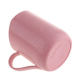 Maxbell Unbreakable Wheat Straw Cups Biodegradable for Water, Milk, Juice, Tea Pink - Aladdin Shoppers