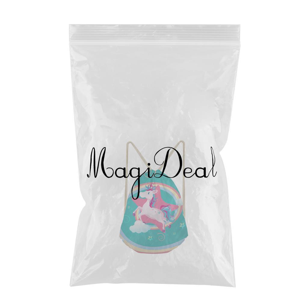 Maxbell Unicorn Drawstring Bag Funny Dress Shoes Laundry Storage Bags Backpack 1 - Aladdin Shoppers