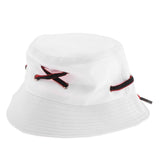 Maxbell Unisex Packable UV Protection Beach Sun Hat Adjustable Wide Brim Fishing Hat White - Aladdin Shoppers