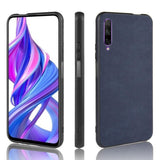 Maxbell Unisex Phone Case Cover TPU+PU+PC for Huawei Honor 9X / 9X Pro Dark Blue - Aladdin Shoppers