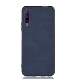 Maxbell Unisex Phone Case Cover TPU+PU+PC for Huawei Honor 9X / 9X Pro Dark Blue - Aladdin Shoppers
