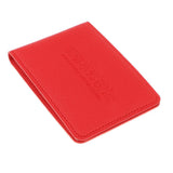 Maxbell Unisex Slim Waterproof Leather Wallet Credit Card Holder Case Sleeve Red - Aladdin Shoppers