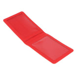 Maxbell Unisex Slim Waterproof Leather Wallet Credit Card Holder Case Sleeve Red - Aladdin Shoppers