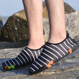 Maxbell Unisex Water Shoes Quick-Dry Aqua Shoes Lightweight Swim Shoes 44 Black - Aladdin Shoppers