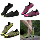 Maxbell Unisex Women Men Slip on Quick-dry Water Shoes Beach Swim Shoes EU 45 Yellow - Aladdin Shoppers