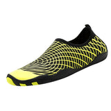 Maxbell Unisex Women Men Slip on Quick-dry Water Shoes Beach Swim Shoes EU 45 Yellow - Aladdin Shoppers