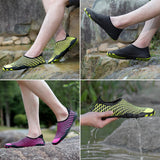Maxbell Unisex Women Men Slip on Quick-dry Water Shoes Beach Swim Shoes EU 46 Yellow - Aladdin Shoppers
