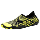 Maxbell Unisex Women Men Slip on Quick-dry Water Shoes Beach Swim Shoes EU 46 Yellow - Aladdin Shoppers