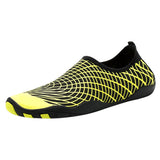 Maxbell Unisex Women Men Slip on Quick-dry Water Shoes Beach Swim Shoes EU 46 Yellow - Aladdin Shoppers