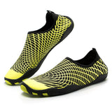 Maxbell Unisex Women Men Slip on Quick-dry Water Shoes Beach Swim Shoes EU 46 Yellow - Aladdin Shoppers