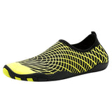 Maxbell Unisex Women Men Slip on Quick-dry Water Shoes Beach Swim Shoes EU 46 Yellow - Aladdin Shoppers
