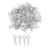 Maxbell Universal 1.5mm Diameter R-Shaped Cotter Clips Hitch Pin Clip, Pack of 100 - Aladdin Shoppers