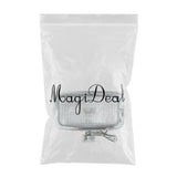 Maxbell Universal 12V Motorcycle Square LED Shaped Spotlight Headlamp Light Silver - Aladdin Shoppers