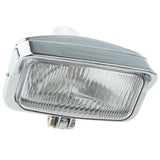 Maxbell Universal 12V Motorcycle Square LED Shaped Spotlight Headlamp Light Silver - Aladdin Shoppers