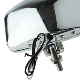 Maxbell Universal 12V Motorcycle Square LED Shaped Spotlight Headlamp Light Silver - Aladdin Shoppers