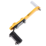 Maxbell Universal CNC Alloy Folding Gear Shift Shifter Lever for Motorcycle Golden - Aladdin Shoppers
