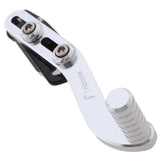 Maxbell Universal CNC Alloy Folding Gear Shift Shifter Lever for Motorcycle Silver - Aladdin Shoppers