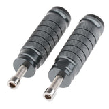 Maxbell Universal CNC Motorcycle Foot Pegs Footrest for Dirt Bike Scooter Titanium - Aladdin Shoppers