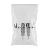 Maxbell Universal CNC Motorcycle Foot Pegs Footrest for Dirt Bike Scooter Titanium - Aladdin Shoppers