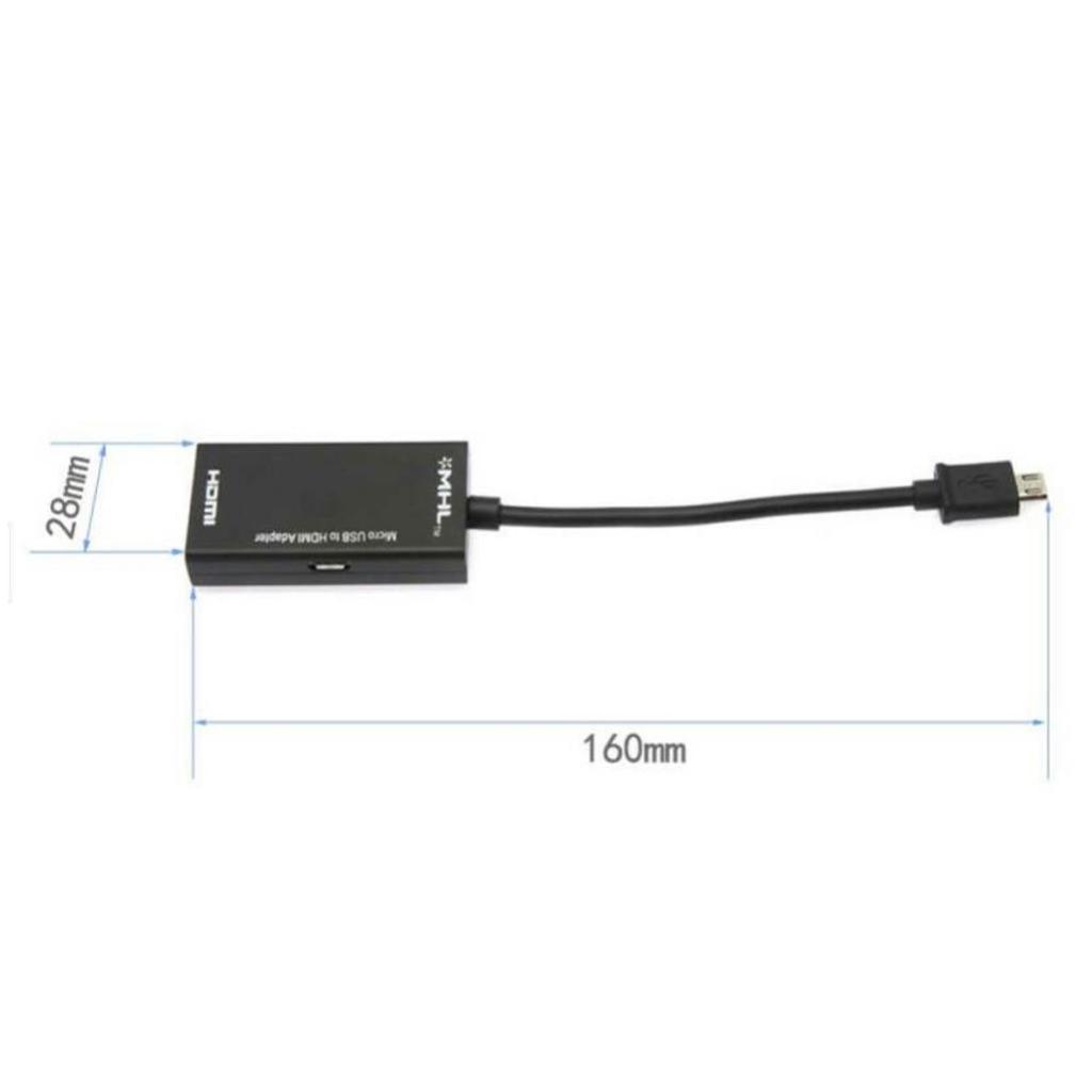 Maxbell Universal Micro USB Male to 1080P HDMI Adapter Converter Cord for Android - Aladdin Shoppers