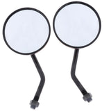 Maxbell Universal Motorbike Dirt bike ATV Moped Scooter 10mm Rear View Mirror Black - Aladdin Shoppers