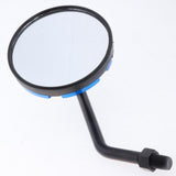 Maxbell Universal Motorbike Dirt bike ATV Moped Scooter 10mm Rear View Mirror Blue - Aladdin Shoppers