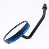 Maxbell Universal Motorbike Dirt bike ATV Moped Scooter 10mm Rear View Mirror Blue - Aladdin Shoppers
