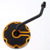 Maxbell Universal Motorbike Dirt bike ATV Moped Scooter 10mm Rear View Mirror Golden - Aladdin Shoppers