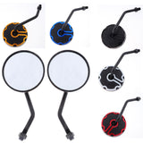 Maxbell Universal Motorbike Dirt bike ATV Moped Scooter 10mm Rear View Mirror Red - Aladdin Shoppers