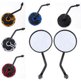 Maxbell Universal Motorbike Dirt bike ATV Moped Scooter 10mm Rear View Mirror Red - Aladdin Shoppers