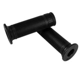 Maxbell Universal Motorcycle 22/24MM HandleBar Hand Grip Retro Handlebar Black 1 - Aladdin Shoppers