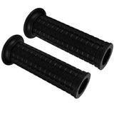Maxbell Universal Motorcycle 22/24MM HandleBar Hand Grip Retro Handlebar Black - Aladdin Shoppers