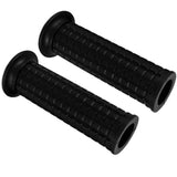 Maxbell Universal Motorcycle 22/24MM HandleBar Hand Grip Retro Handlebar Black - Aladdin Shoppers