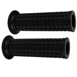 Maxbell Universal Motorcycle 22/24MM HandleBar Hand Grip Retro Handlebar Black - Aladdin Shoppers