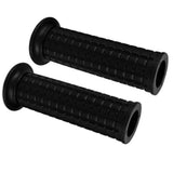 Maxbell Universal Motorcycle 22/24MM HandleBar Hand Grip Retro Handlebar Black - Aladdin Shoppers