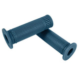 Maxbell Universal Motorcycle 22/24MM HandleBar Hand Grip Retro Handlebar Blue - Aladdin Shoppers