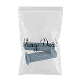Maxbell Universal Motorcycle 22/24MM HandleBar Hand Grip Retro Handlebar Gray-blue - Aladdin Shoppers