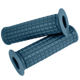 Maxbell Universal Motorcycle 22/24MM HandleBar Hand Grip Retro Handlebar Gray-blue - Aladdin Shoppers