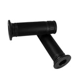 Maxbell Universal Motorcycle 25/28MM HandleBar Hand Grip Retro Handlebar Black - Aladdin Shoppers