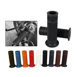Maxbell Universal Motorcycle 25/28MM HandleBar Hand Grip Retro Handlebar Gray - Aladdin Shoppers