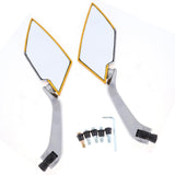 Maxbell Universal Motorcycle ATV Rear View Mirror Scooter for Yamaha LY149QMG Golden - Aladdin Shoppers