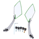 Maxbell Universal Motorcycle ATV Rear View Mirror Scooter for Yamaha LY149QMG Green - Aladdin Shoppers