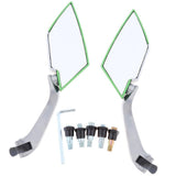 Maxbell Universal Motorcycle ATV Rear View Mirror Scooter for Yamaha LY149QMG Green - Aladdin Shoppers