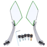 Maxbell Universal Motorcycle ATV Rear View Mirror Scooter for Yamaha LY149QMG Green - Aladdin Shoppers