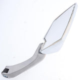 Maxbell Universal Motorcycle ATV Rear View Mirror Scooter for Yamaha LY149QMG Silver - Aladdin Shoppers